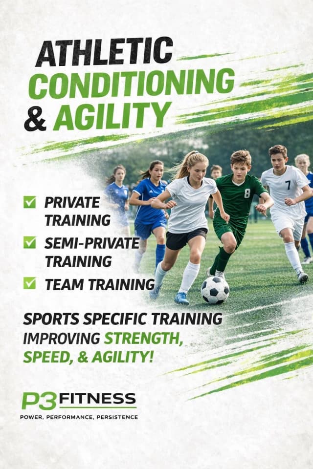 Athletic Conditioning & Agility Flyer