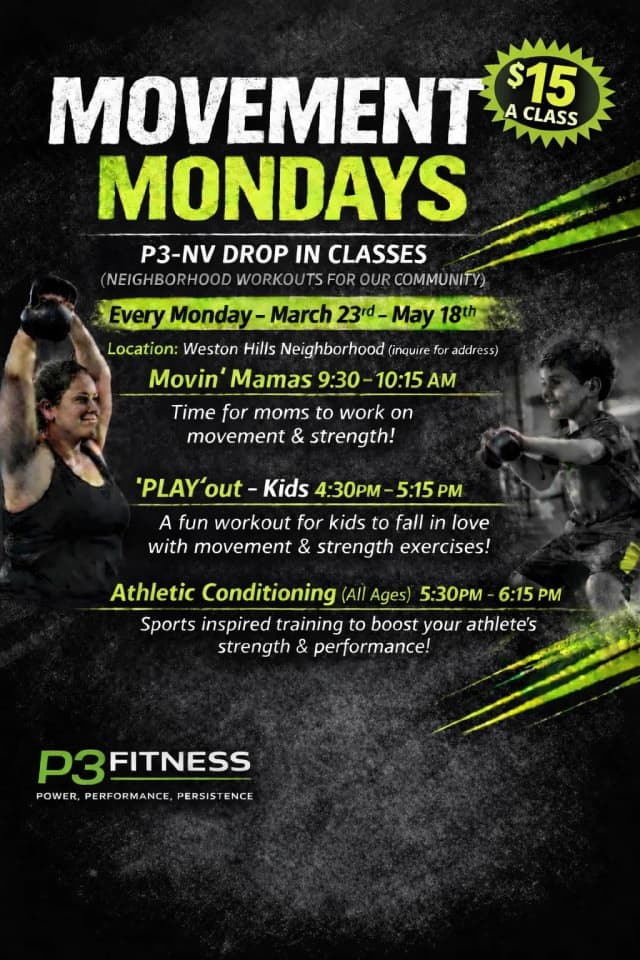 Movement Mondays Flyer