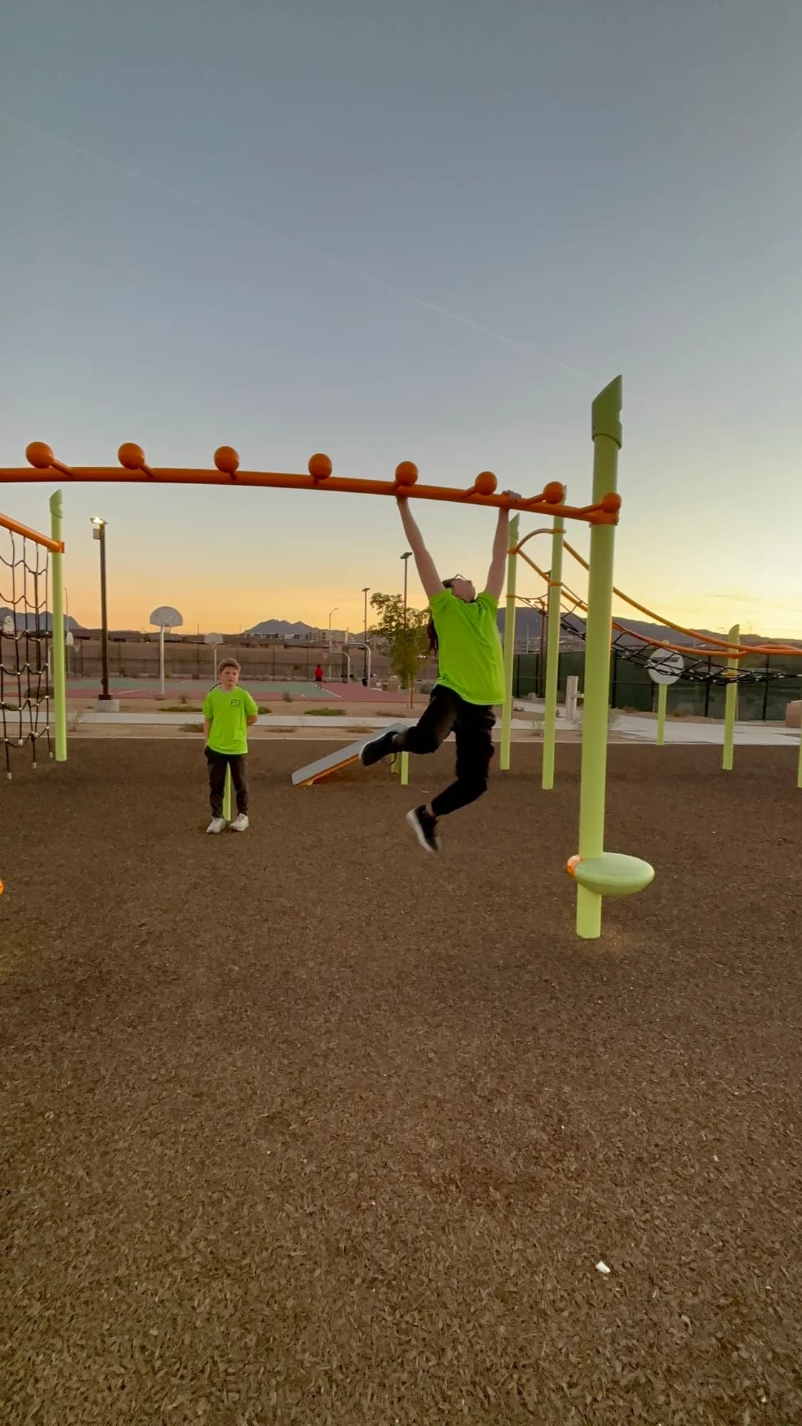 Team workout at Blooming Cactus Park Henderson NV