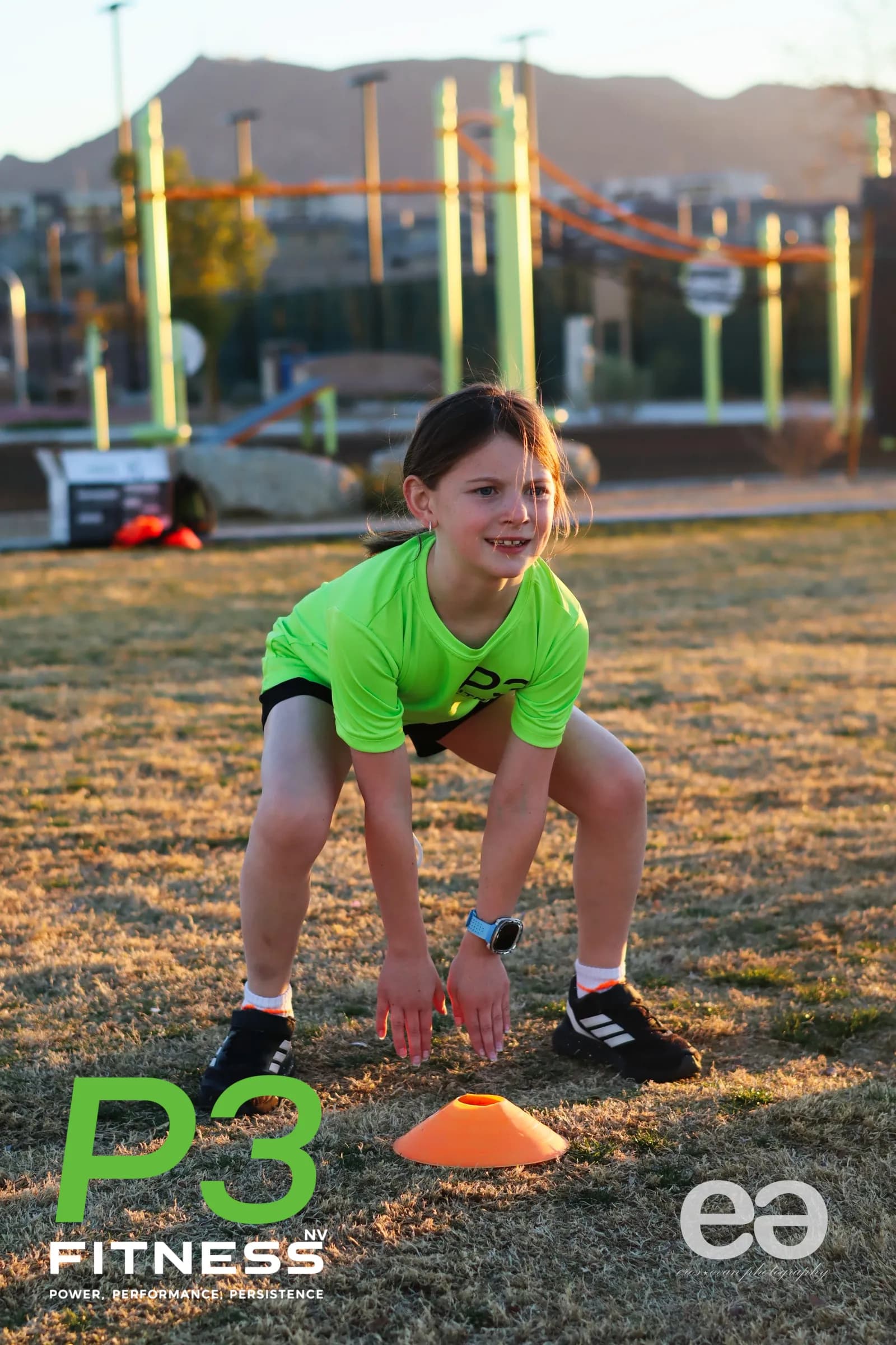 P3 Fitness youth training at Blooming Cactus Park