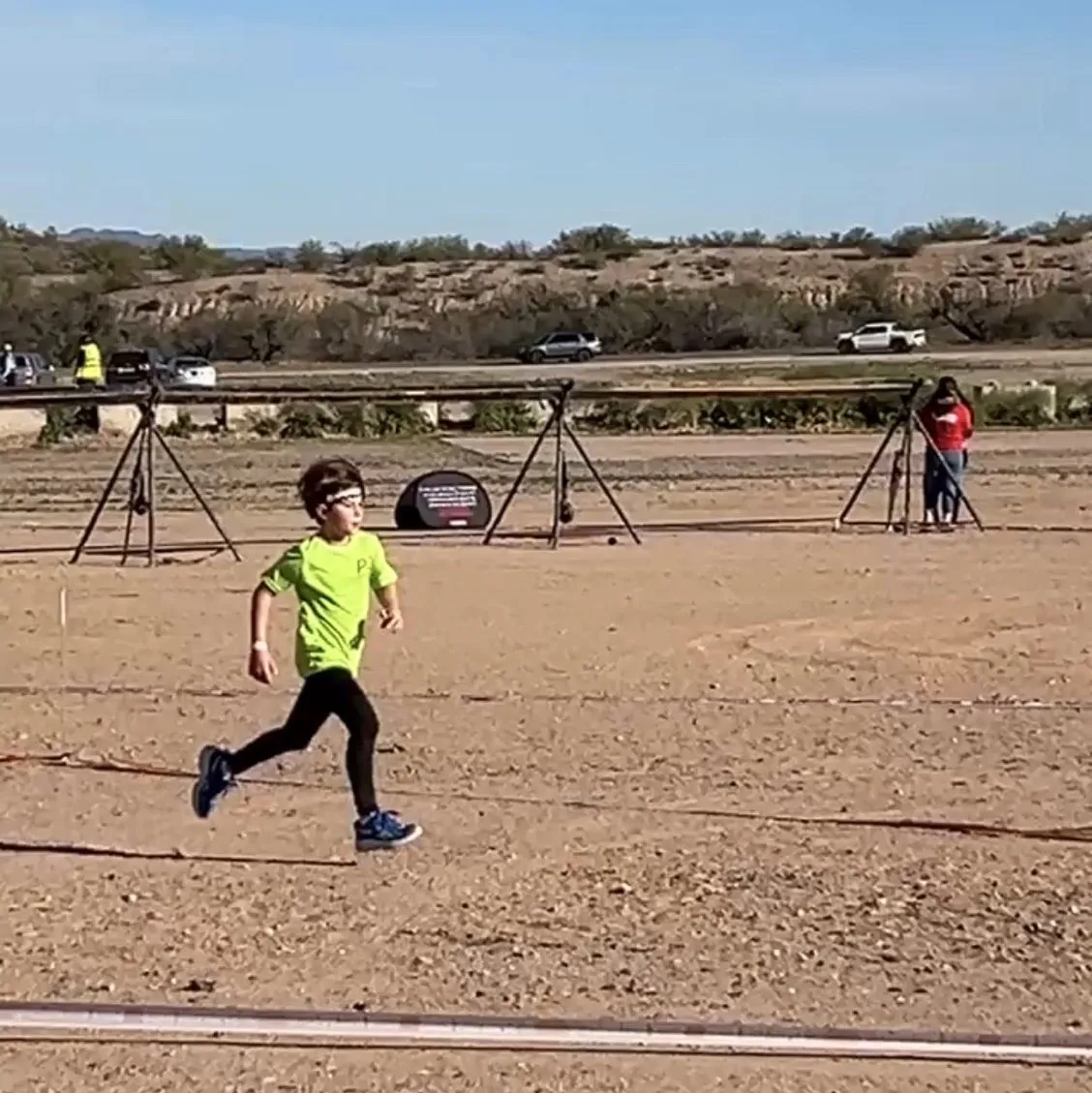 Obstacle course practice